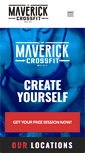 Mobile Screenshot of maverickcrossfit.com